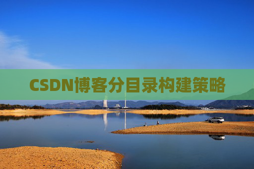CSDN博客分目录构建策略